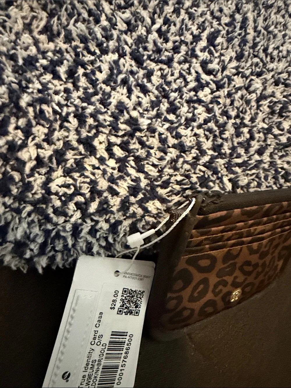 Lululemon Leopard Print Card Pouch